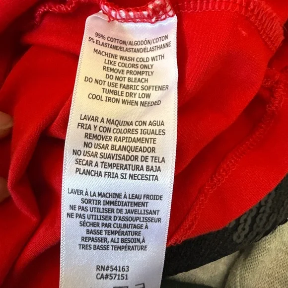 Tommy Hilfiger Women's Red Polo Shirt Cropped - Picture 6 of 6